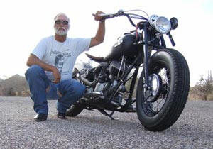 Mike loves our Denim Motorcycle Chaps - they're comfortable!